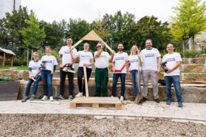 Gruppenbild bei Wiesbaden Engagiert