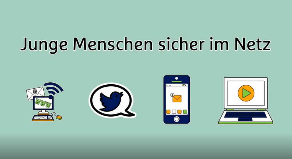 Junge Menschen sicher im Netz